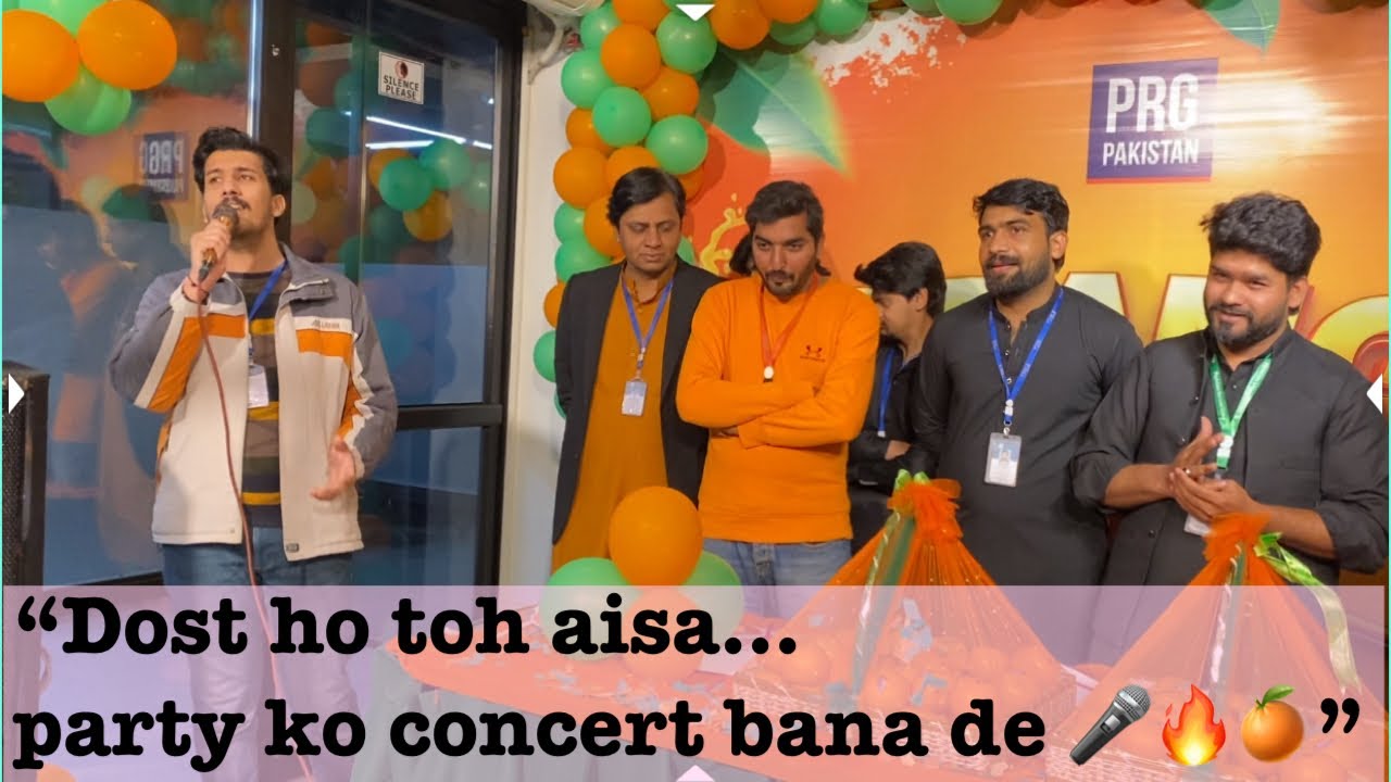 Socha Party Hogi, Ye To Live Concert Nikla 🤣🍊🎶