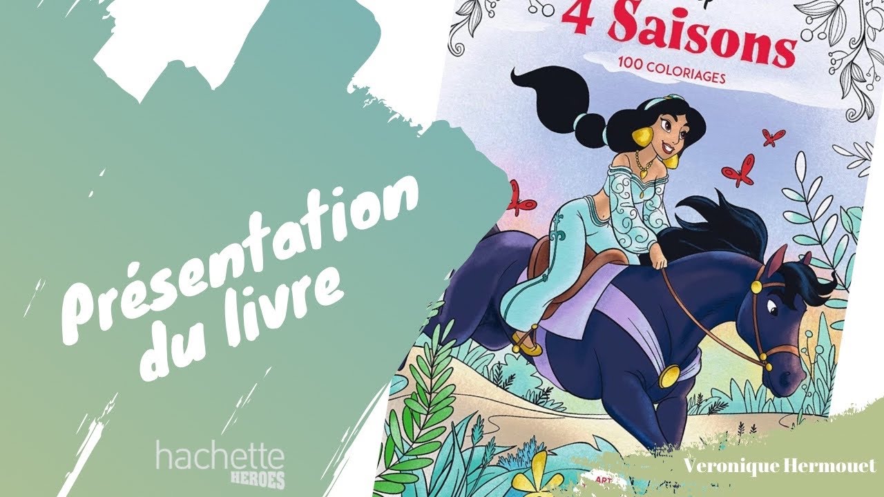 4 Saisons - coloriages Hachette Heroes Disney