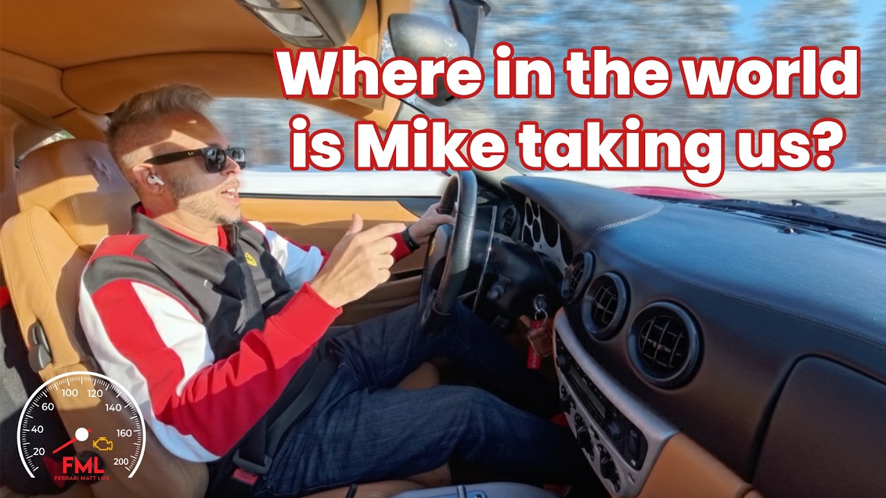 Taking the Ferrari North on the Prettiest Roads in California