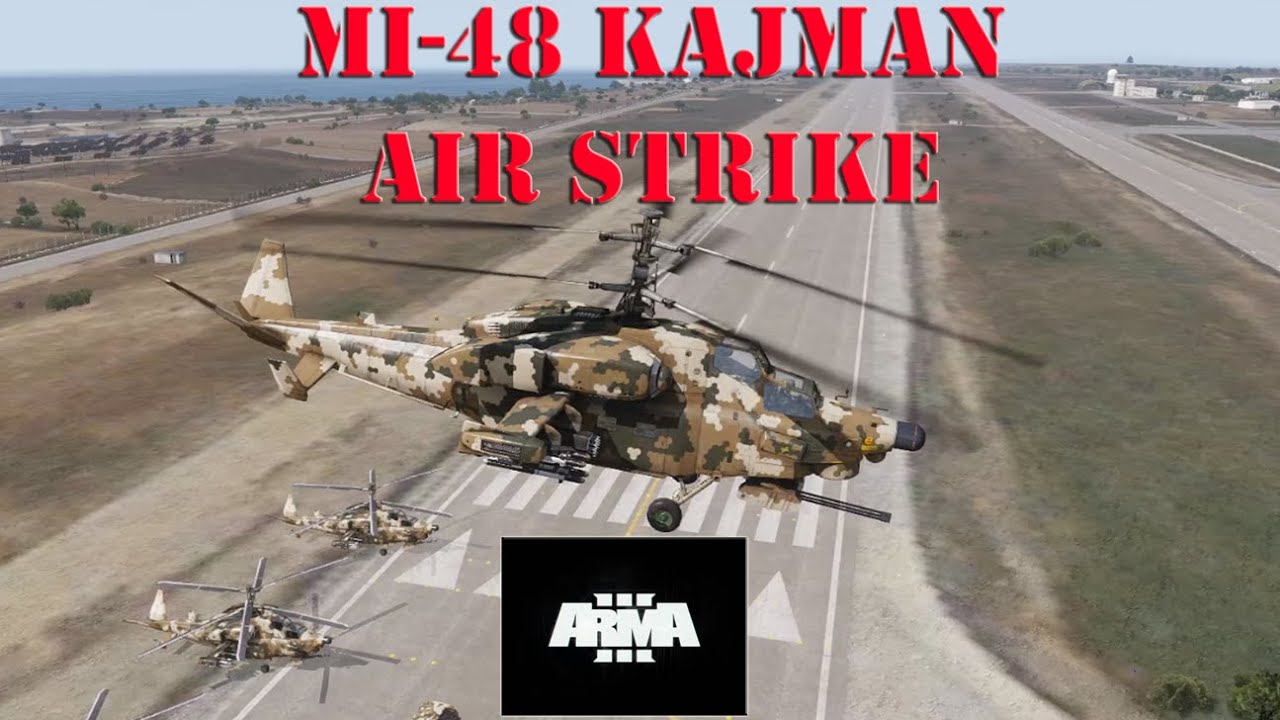 Mi-48 Kajman air strike