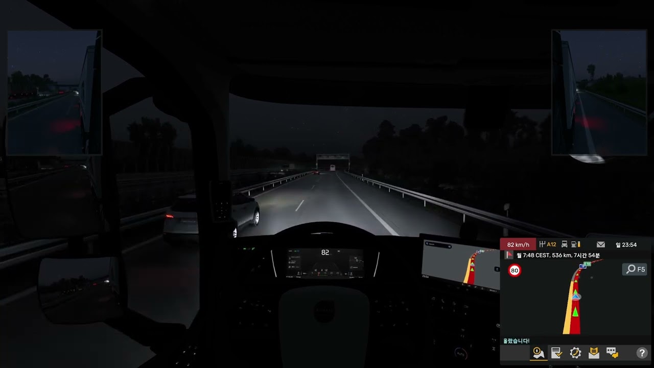 Euro Truck Simulator 2 | Calm Drive from Rostock to Nuremberg | No Commentary