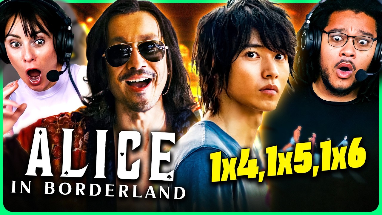 ALICE IN BORDERLAND Season 1, Episode 4, 5, & 6 REACTION!! 今際の国のアリス | Netflix Original