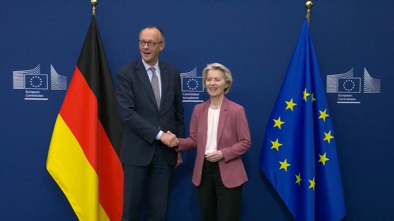 German Chancellor visits Brussels to discuss the issue of frozen Russian assets | AFP