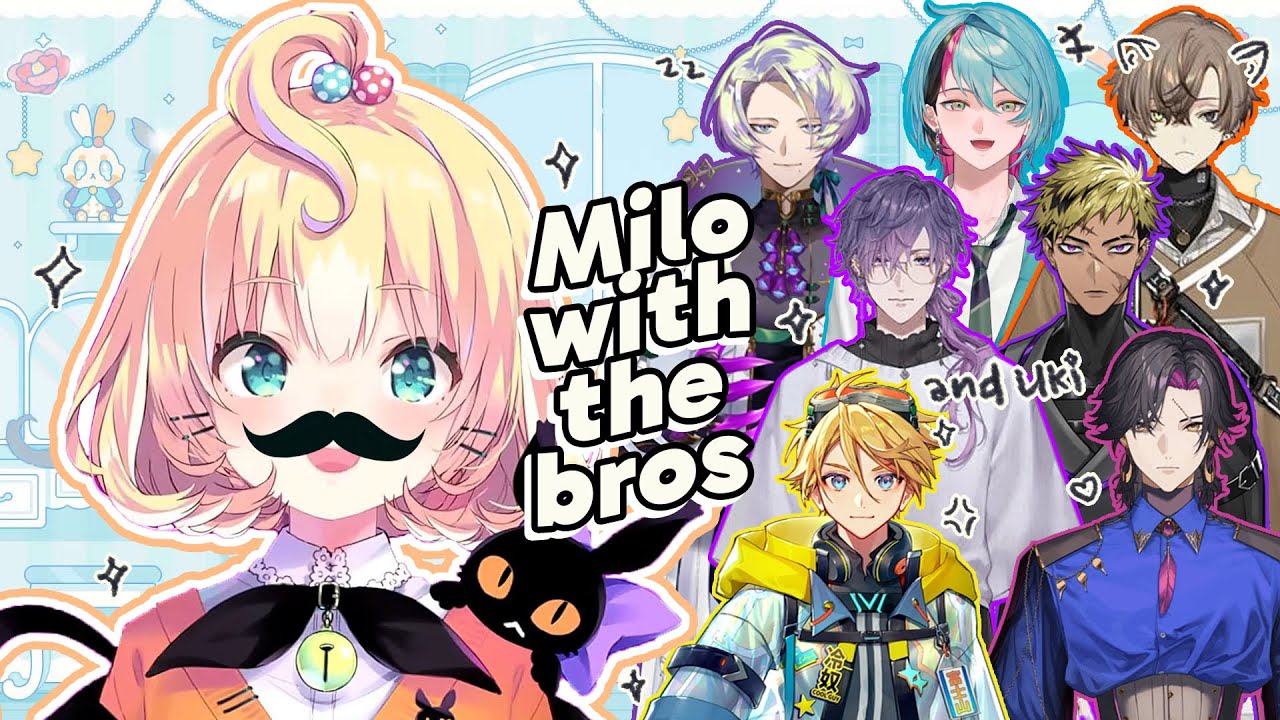 Milo with the Bros! ₊ ⊹ . ݁˖ Multi POV