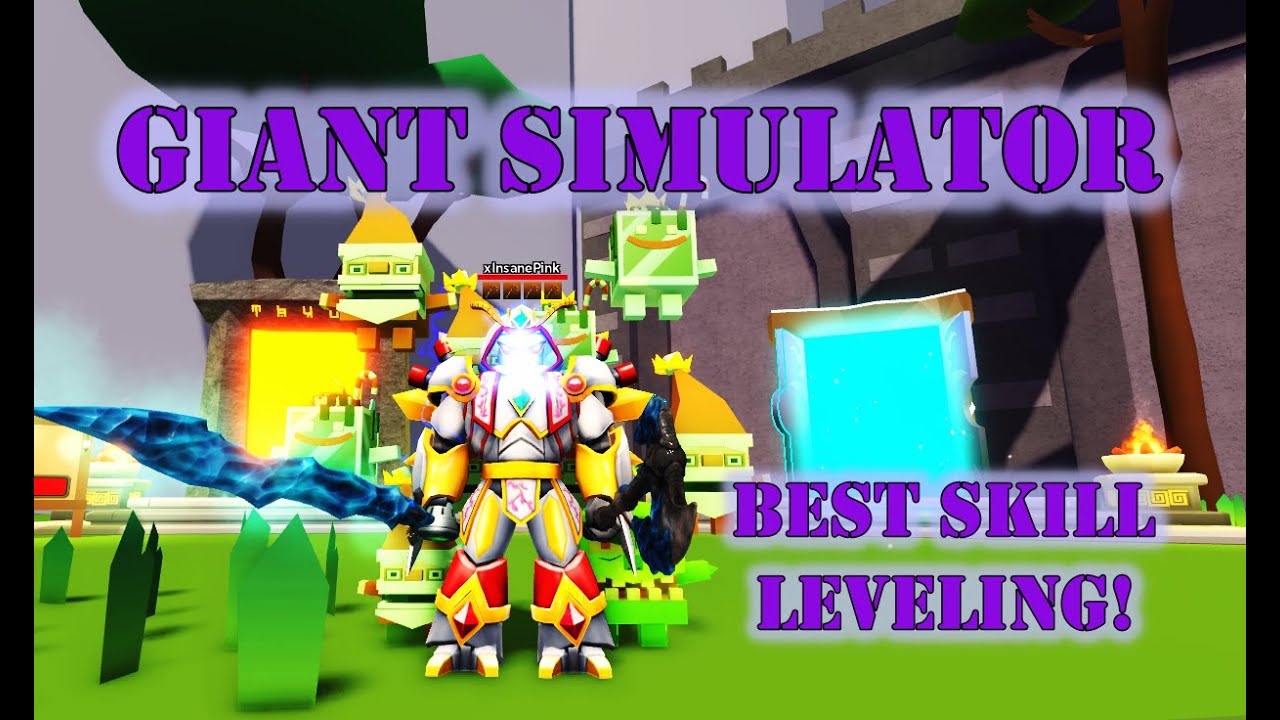 Best AFKing Skill Leveling Rebirth Strategy using Tinytask! |Roblox: Giant Simulator|