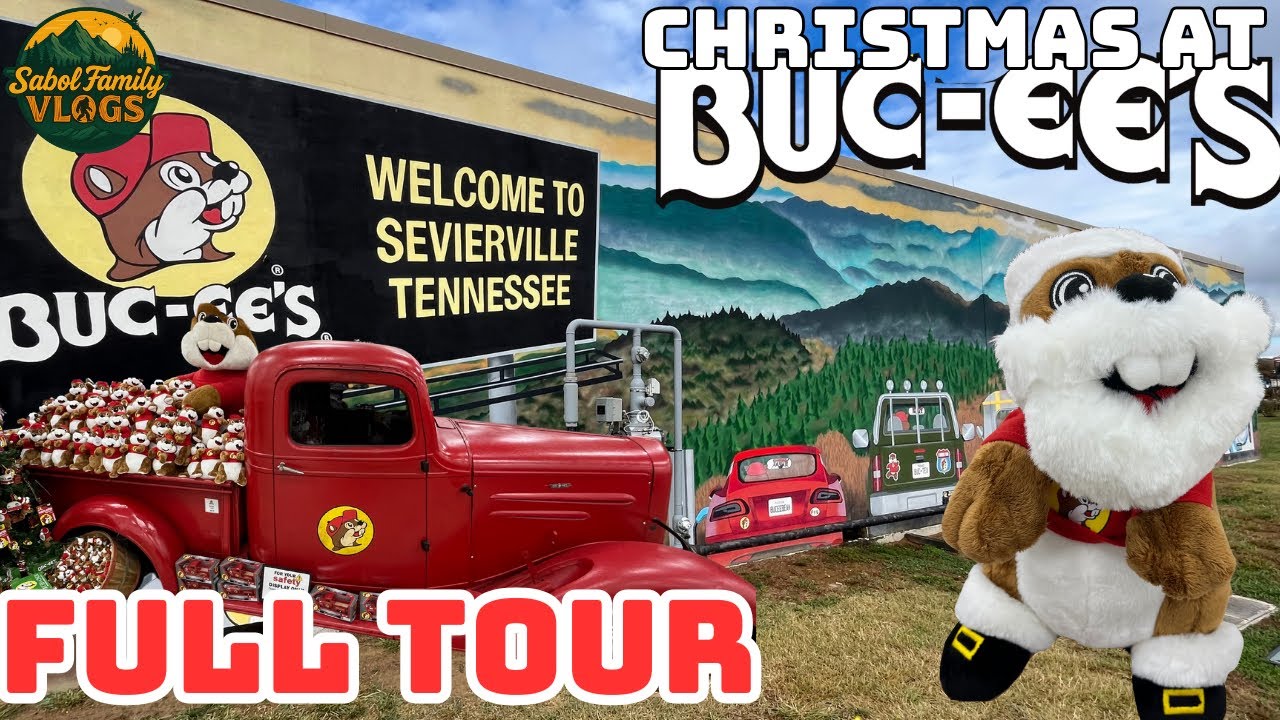 ПОЛНЫЙ ТУР BUC-EE'S CHRISTMAS 2025 | Севьервилл, Теннесси, обзор новых товаров и еды! Крупнейший ...