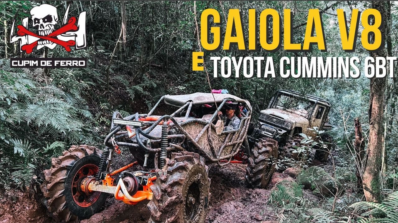 GAIOLA V8 e TOYOTA CUMMINS 6 BT