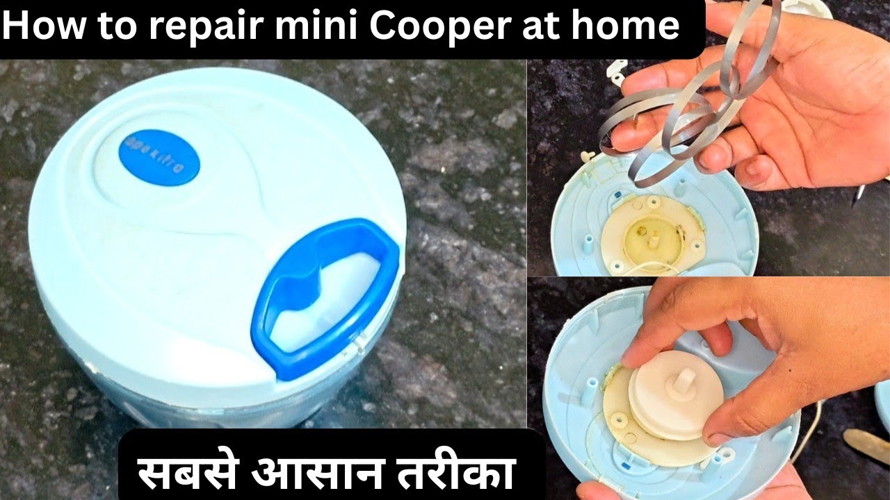 सिर्फ 5 मिनट में चॉपर को रिपेयर करना सीखे/chopper repair video at home / How to repair onion chopper