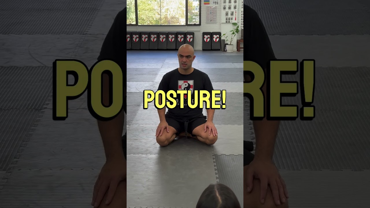 First line of defence is your posture. Bad guys pick people with bad posture. #posture #wingchun