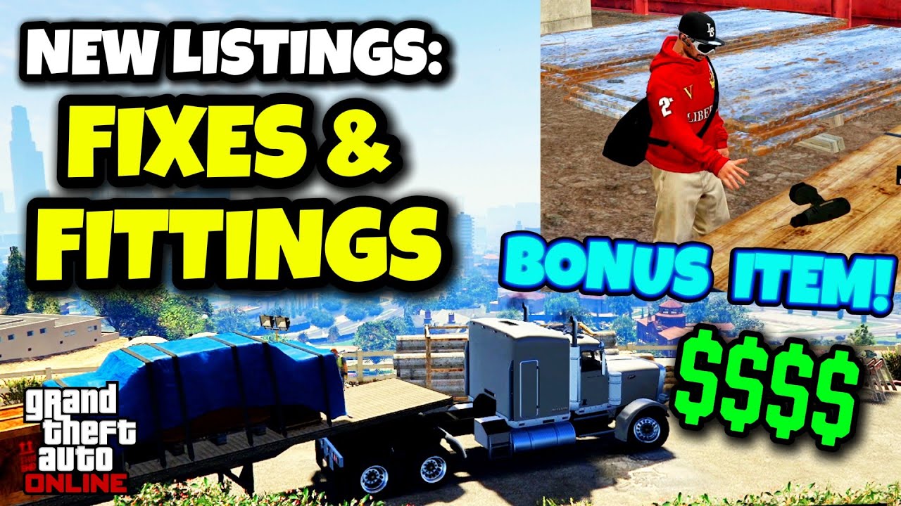 GTA Online Fixes and Fittings: STOLEN GOODS! New Listings Mission