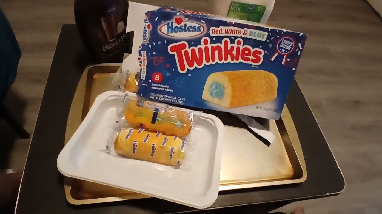 Hostess Red White&Blue Twinkies 