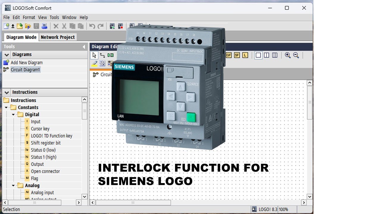 INTERLOCK SYSTEM WITH SIEMENS LOGO