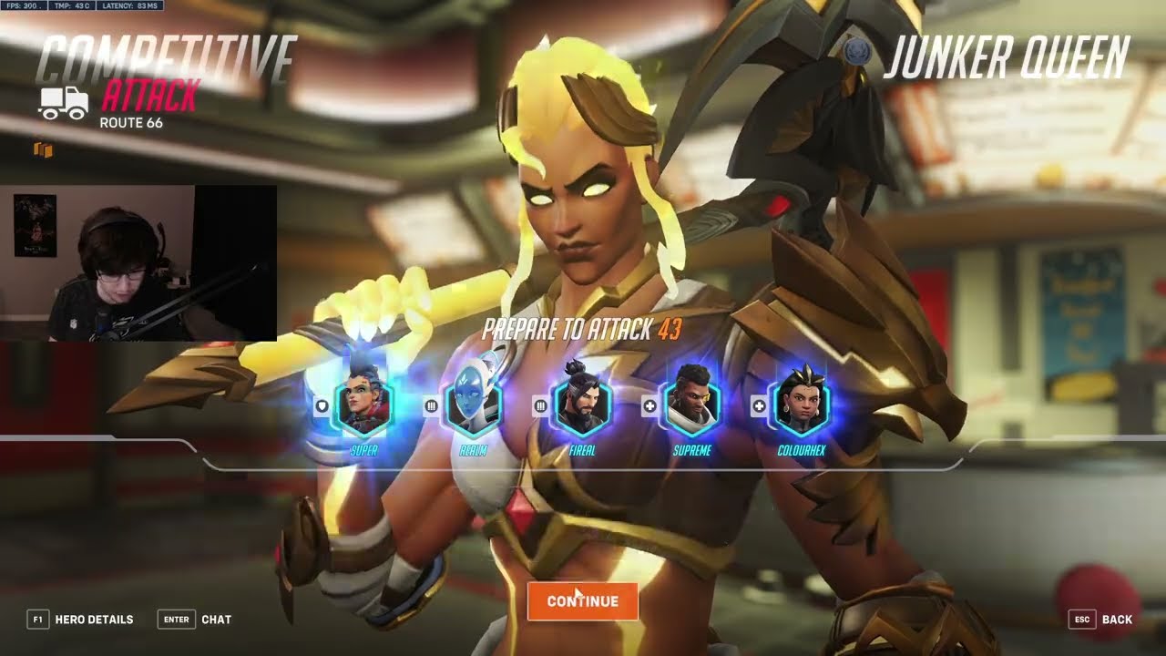 17800 DMG! SUPER INSANE JUNKER QUEEN + REINHARDT GAMEPLAY OVERWATCH 2 SEASON 6