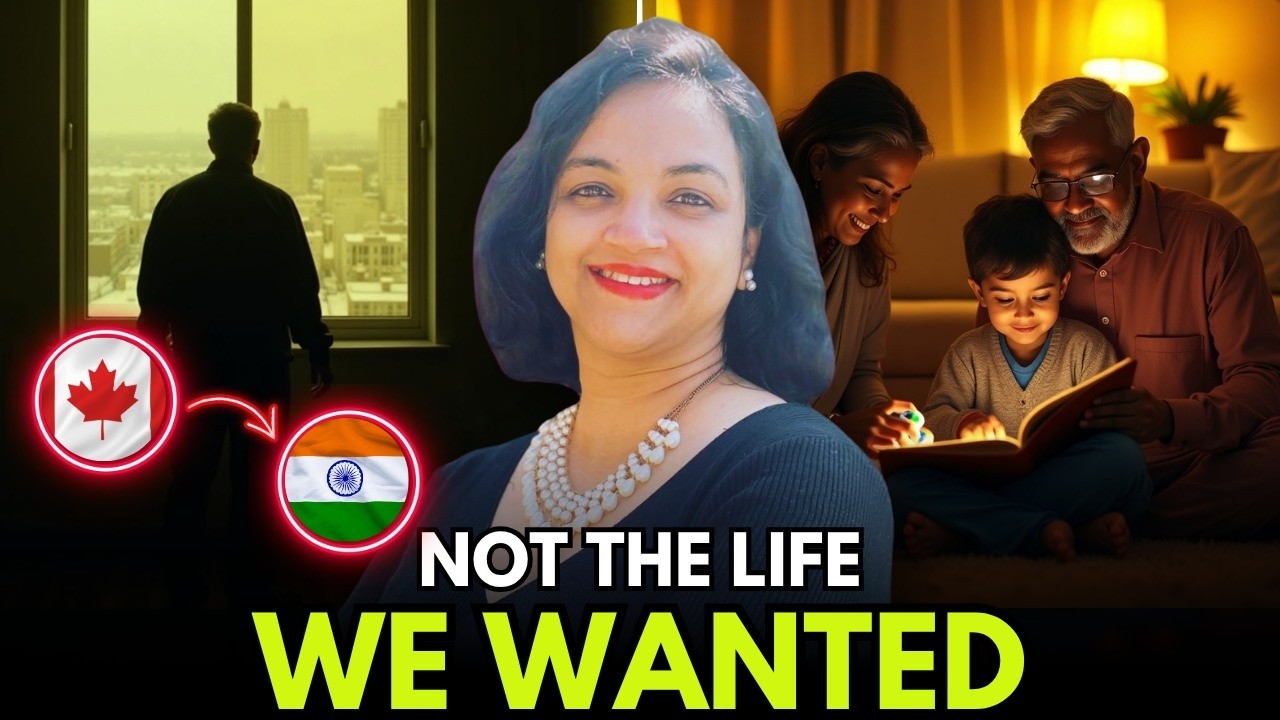Why this NRI Moved Back to India After 8 Years in Canada?