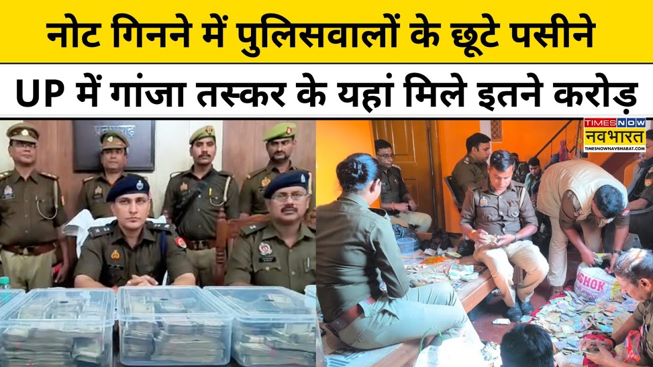 UP के Pratapgarh में गांजा तस्कर के घर से मिले इतने करोड़ रुपए | Rajesh Mishra Drug Peddler