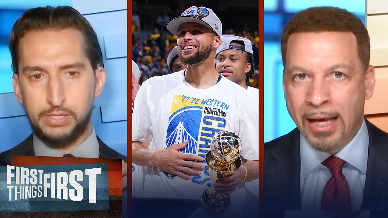 Steph Curry leads the Warriors to the NBA Finals for the 6th time in 8 seasons | FIRST THINGS FIRST
