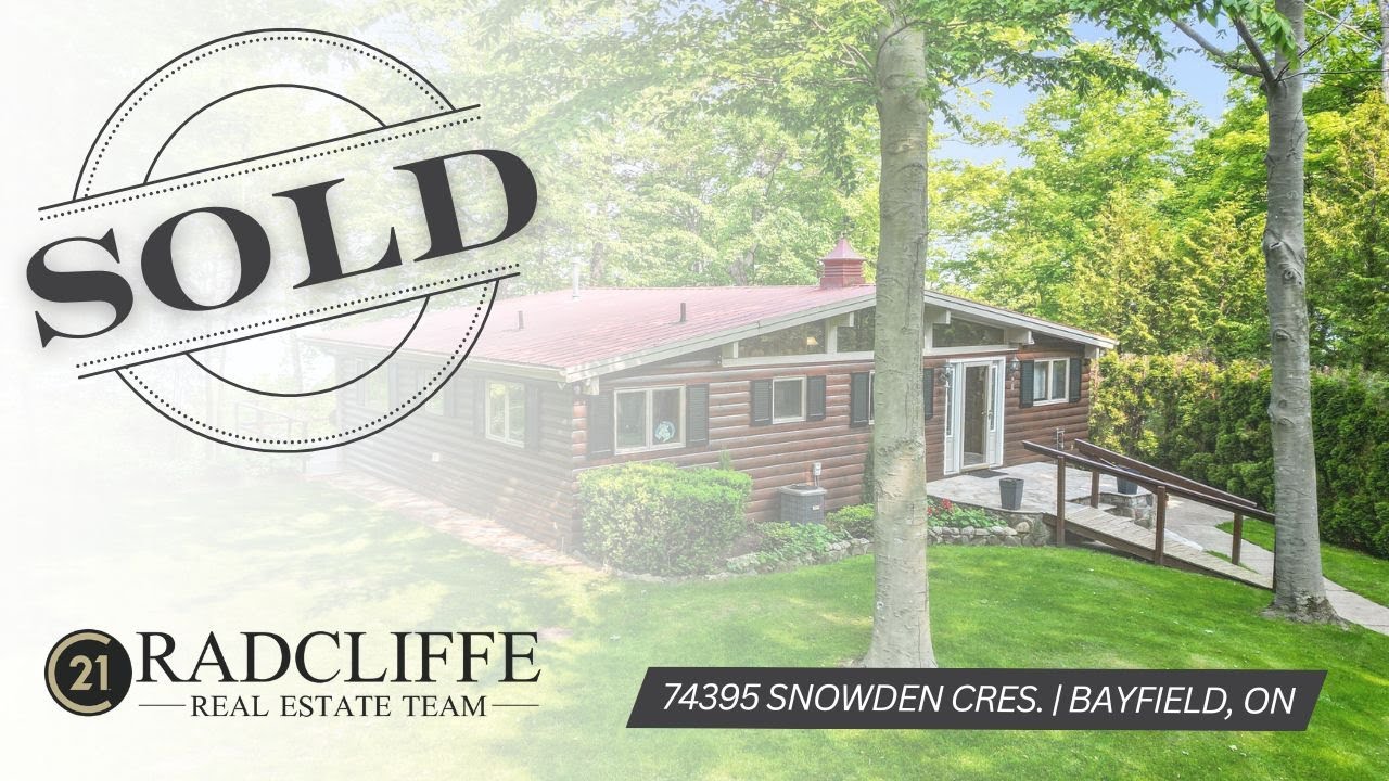 (SOLD) COTTAGE FOR SALE, BAYFIELD, ON (74395 Snowden Cres. Bayfield, ON)