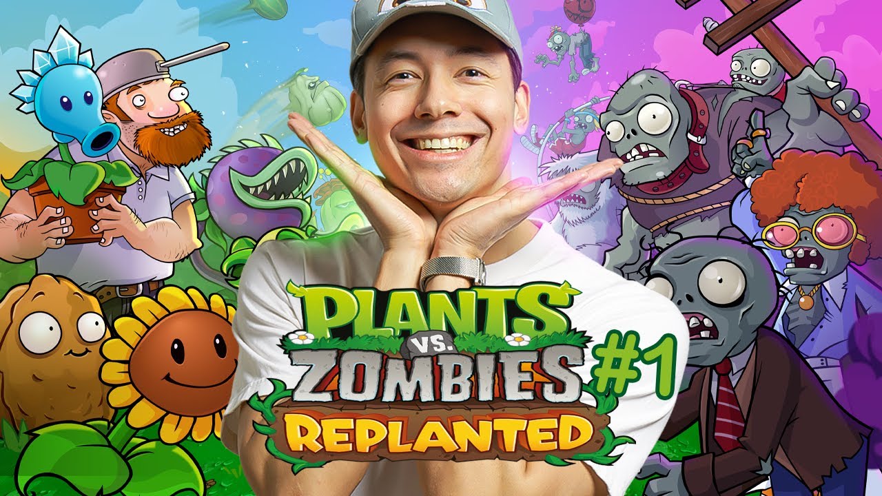 DES ZOMBIES ATTAQUENT MON POTAGER ! ► PLANT VS ZOMBIES: REPLANTED #1