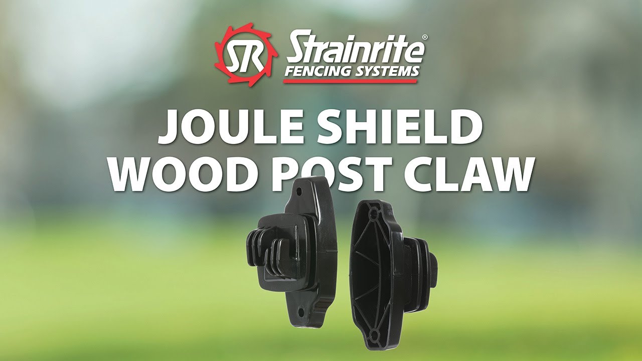 Strainrite | Joule Shield Wood Post Claw Insulator