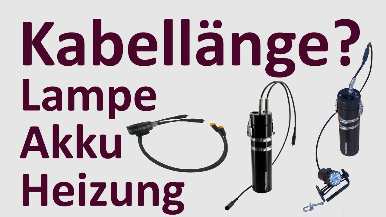 Die richtige Kabellänge