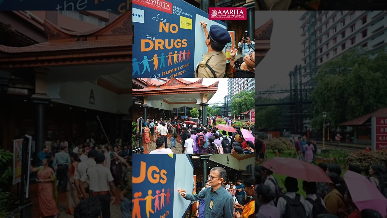 International Day Against  Drug Abuse | Amrita Vishwa Vidyapeetham, Kochi Campus