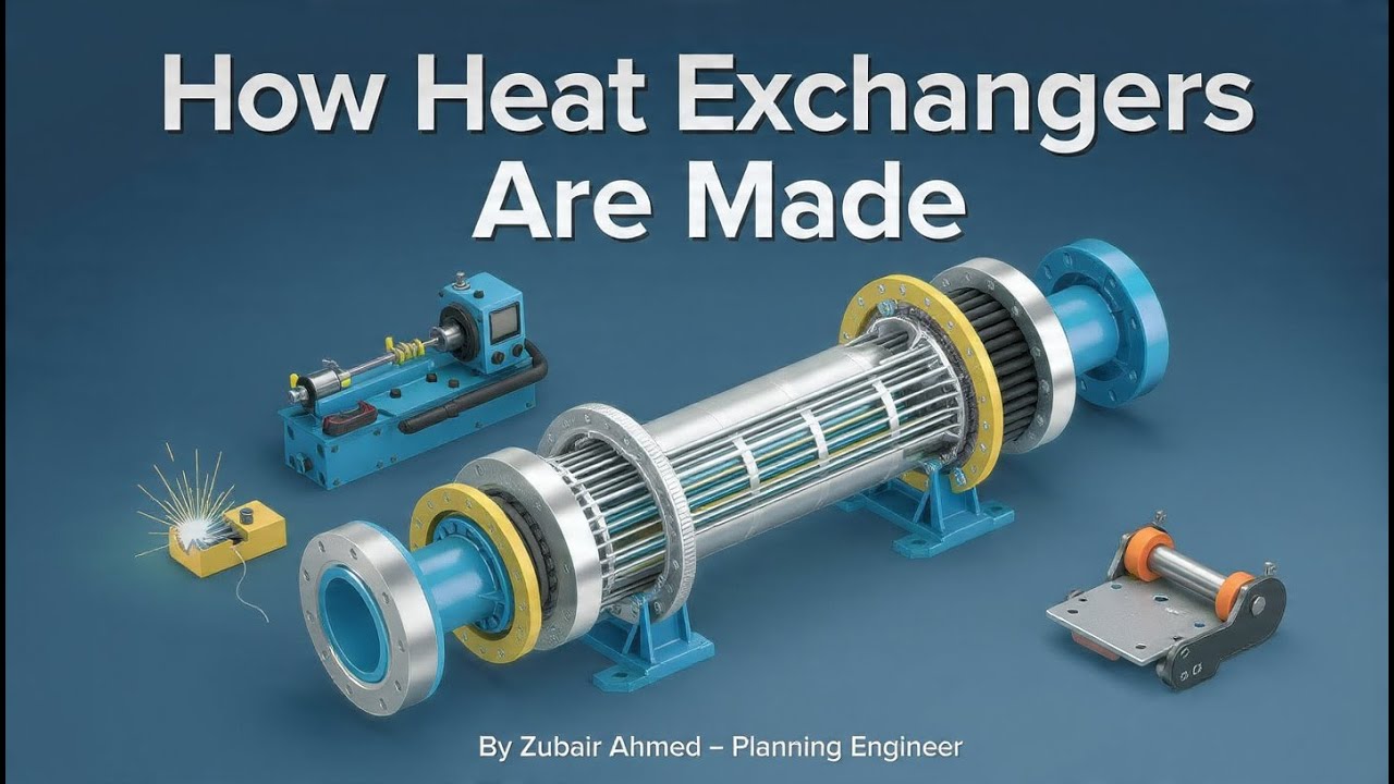 Heat Exchanger 3D Explained | Workshop to Operation