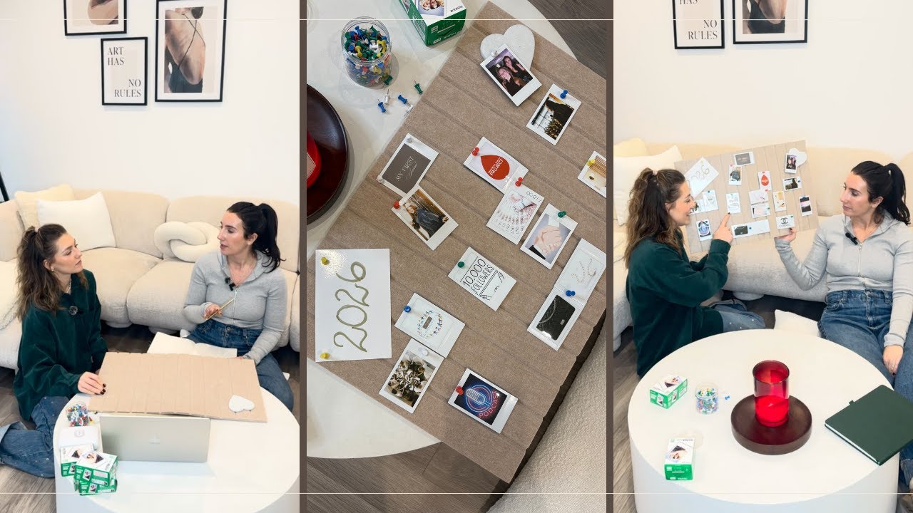 Our First Vision Board for 2026 | My First Friend