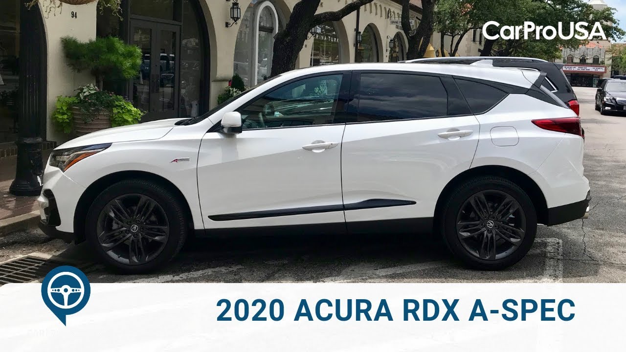 2020 Acura RDX A-Spec SH-AWD Review