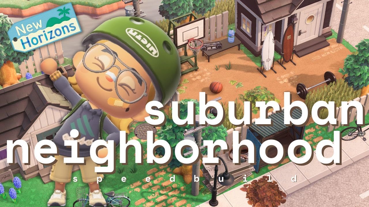building a suburb for marshal and genji! 🏡🌾 ~ acnh towncore speedbuild