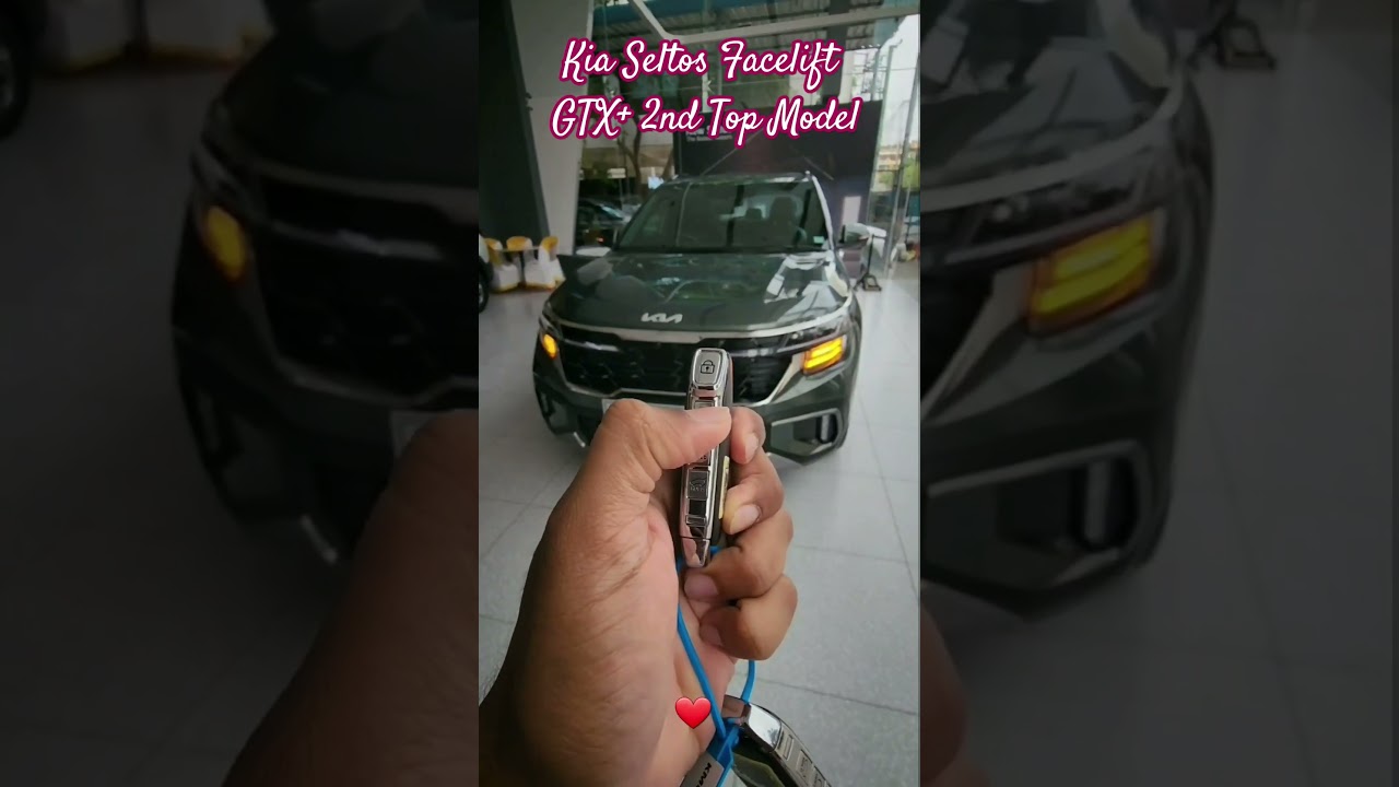 Kia Seltos Facelift GTX Plus 2nd Top Model #shorts 🔥🔥