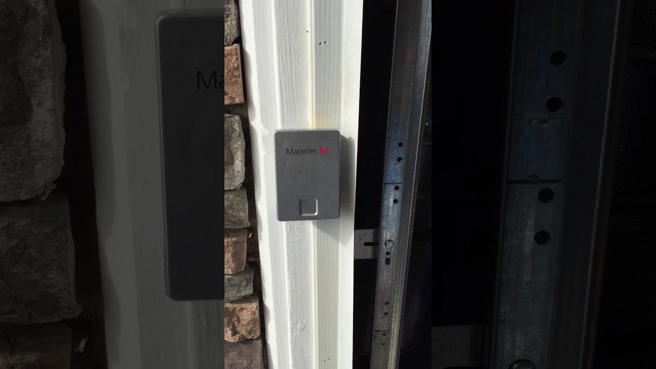 How to replace the batteries in a Marantec Wireless Entry