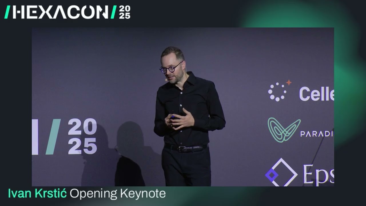 HEXACON 2025 - Keynote by Ivan Krstić