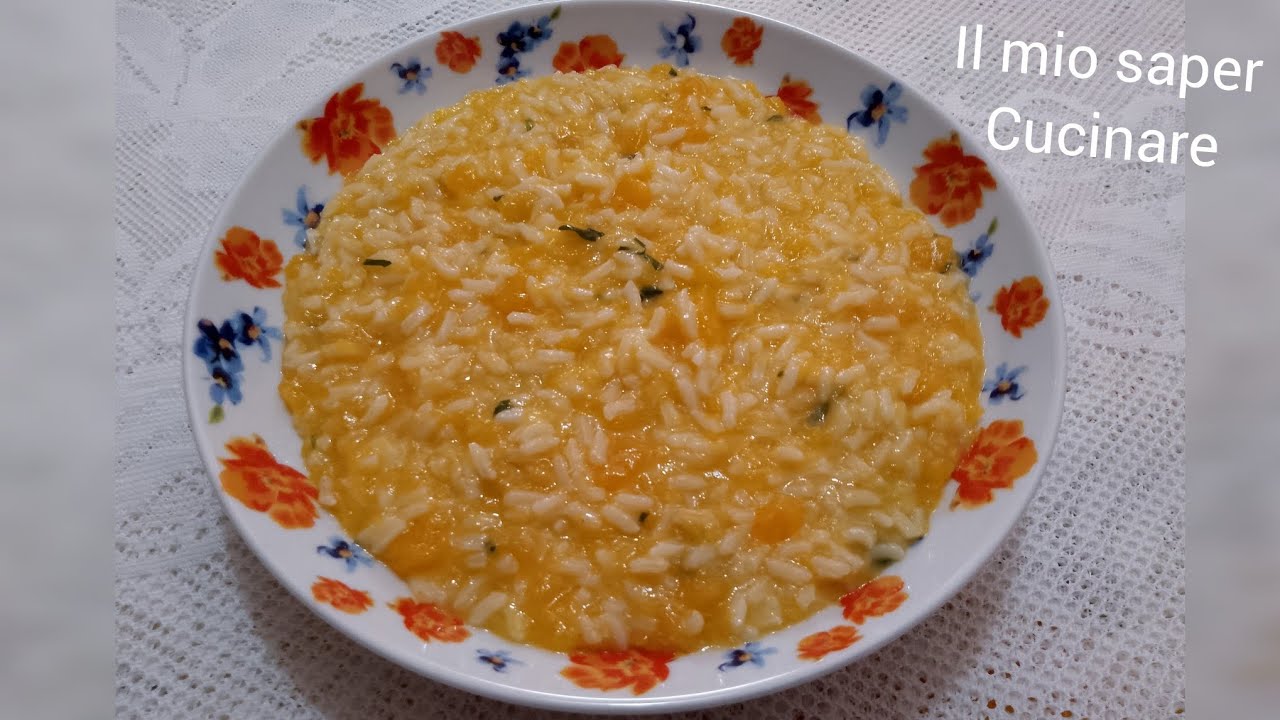 Altro che risotto prova questo riso e zucca alla napoletana