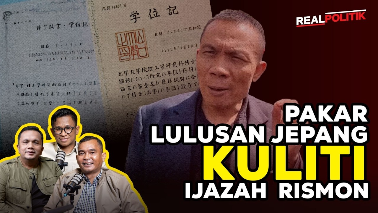 Adu Bukti Ijazah Jokowi & Rismon: Mana yang Benar-Benar Palsu? | Realpolitik
