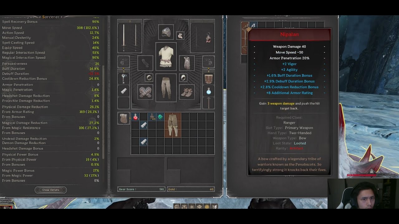 Raw upload Melee Sorcerer HR Wyvern Nipalan pull