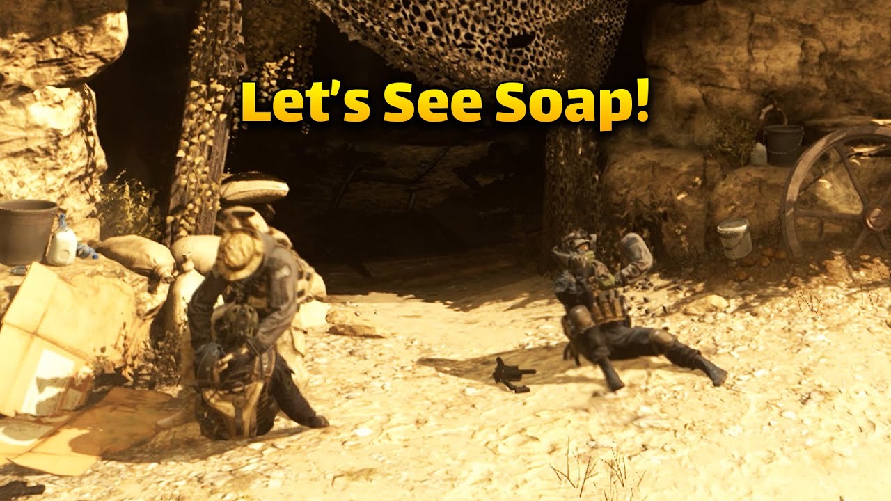 Let&rsquo;s See Soap In The Just Like Old Times Mission! | MW2CR