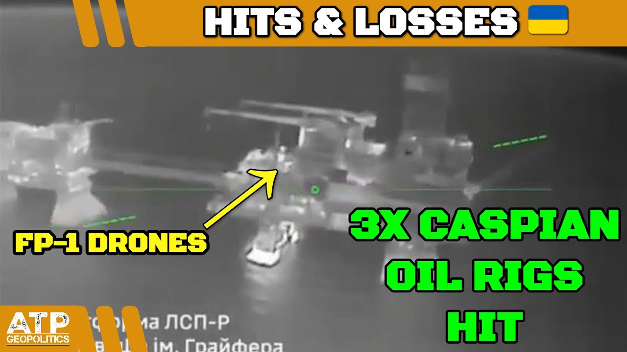 3x Caspian Oil Rigs Hit,  Ukrainian Tactical Success | Ukraine War Update (20260112): Overnight News