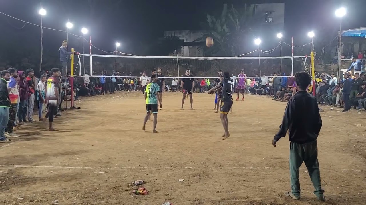 Sidlaghatta v/s yashwanth nayak.Prafull.Amal james. LGagan pojari & Madhu SRM // 1st set deciding 3🏆
