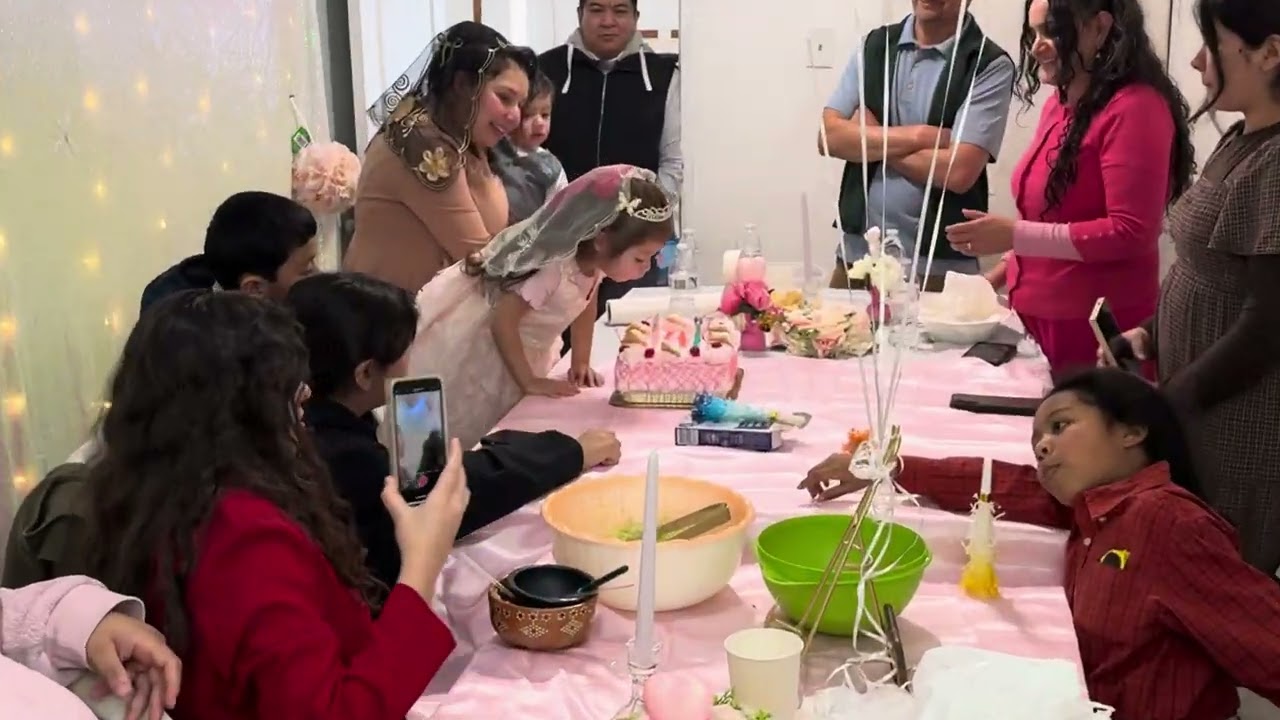Cumpleaños 4 de Sarita Happy birthday 🎂 