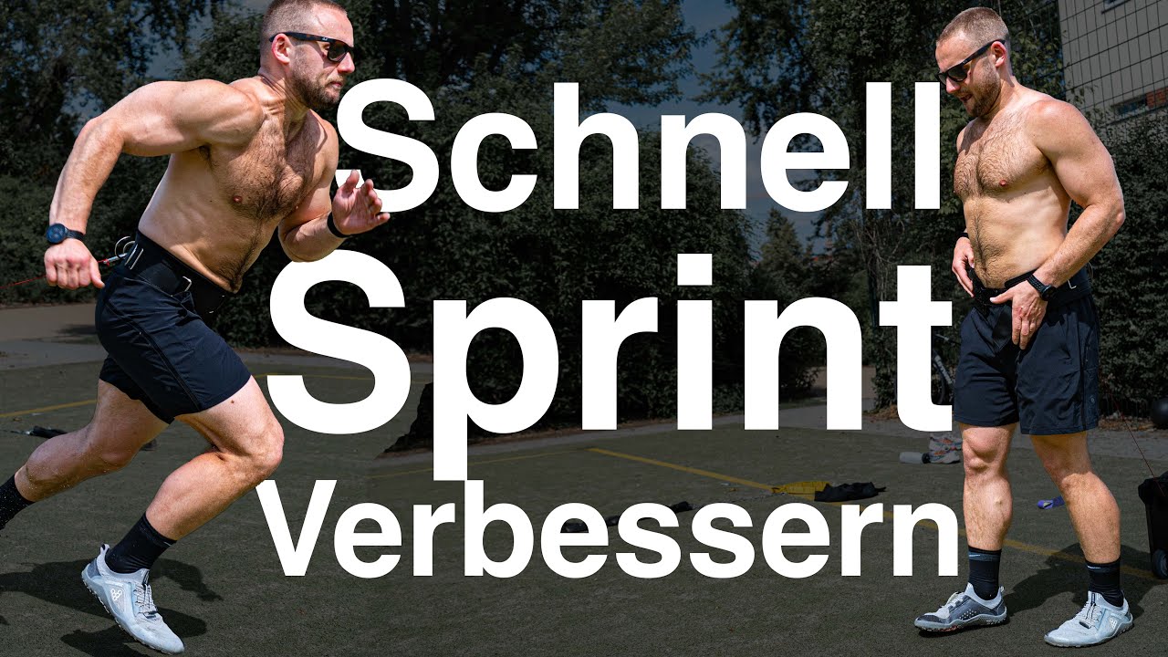 Sprint Tempo & Antritt verbessern: 45-Minuten Sprintprogramm für Athleten - Sprinten mit Widerstand