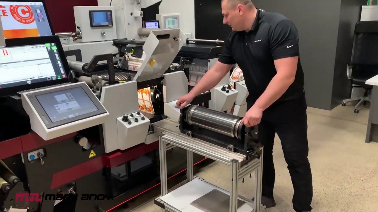 Mark Andy Digital Series HD Quick Change Die Cut Semi Rotary