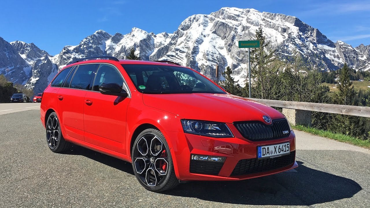 Rossfeld Panoramastraße mit dem Skoda Octavia RS 230 – Die schönsten Straßen