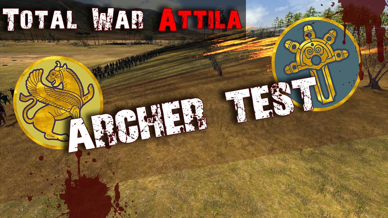 Testing Sassanid Archers vs Germanics | Total War Attila Mechanics