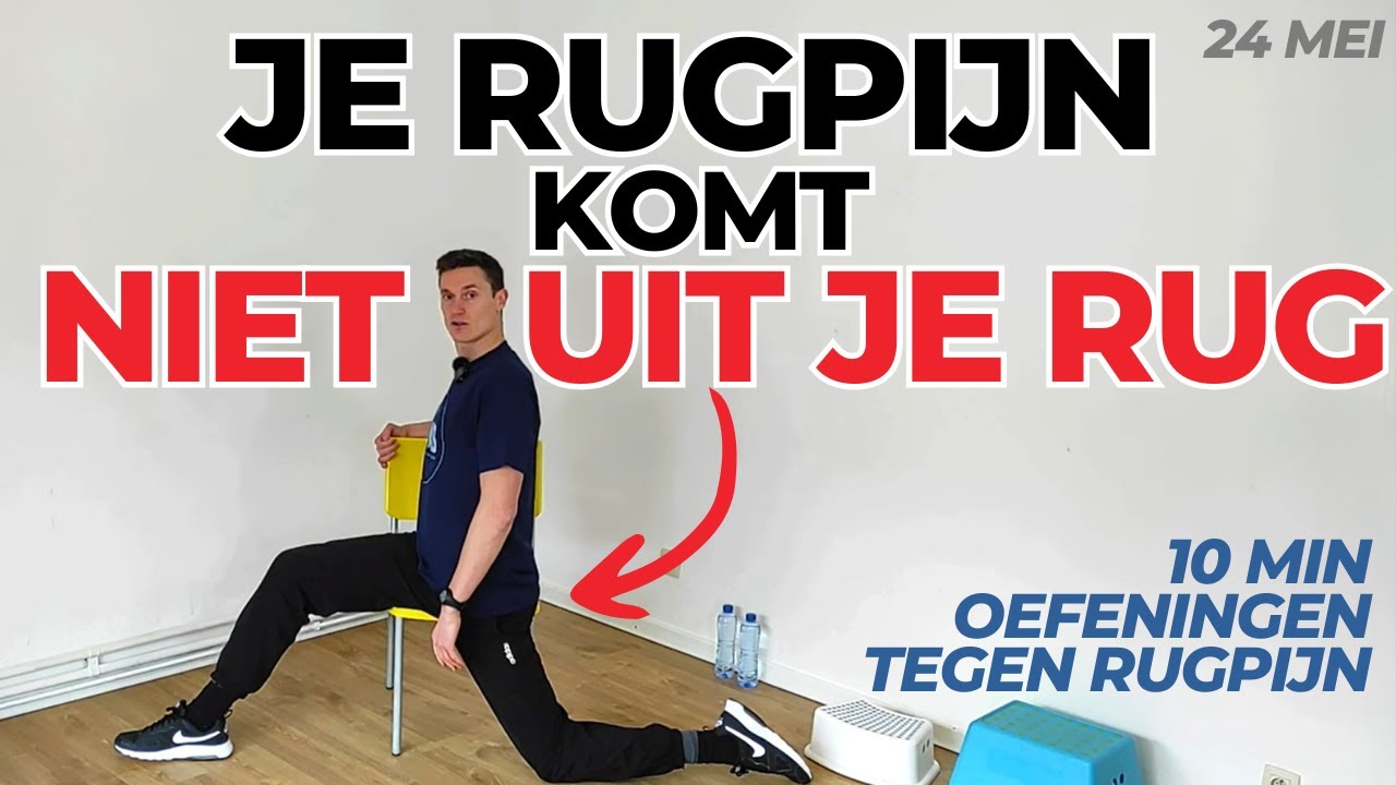 Deze (te korte) spier is verantwoordelijk voor 40% van alle lage rugklachten! (Het werkt echt!)