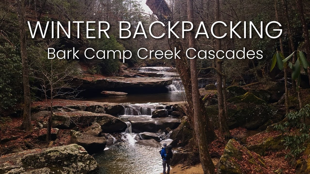 Winter Backpacking at Bark Camp Cascades