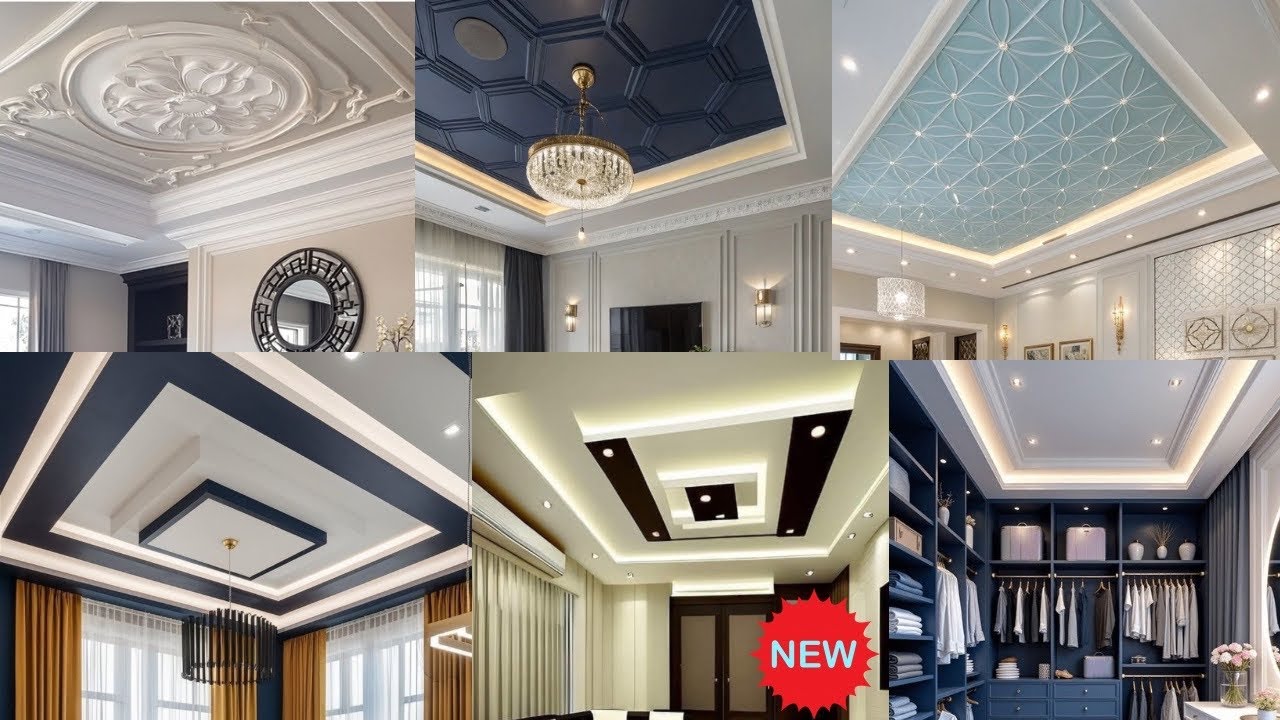 Top 140+ Ceiling Design Trends 2025 | Modern Living Room & Bedroom with Fan Ideas
