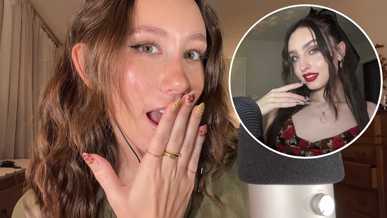 ASMR | Fast & Aggressive Mouth Sounds, Hand Sounds, & Mic Triggers ❤️👄🤚🎙️ Collab With @beebeeasmr