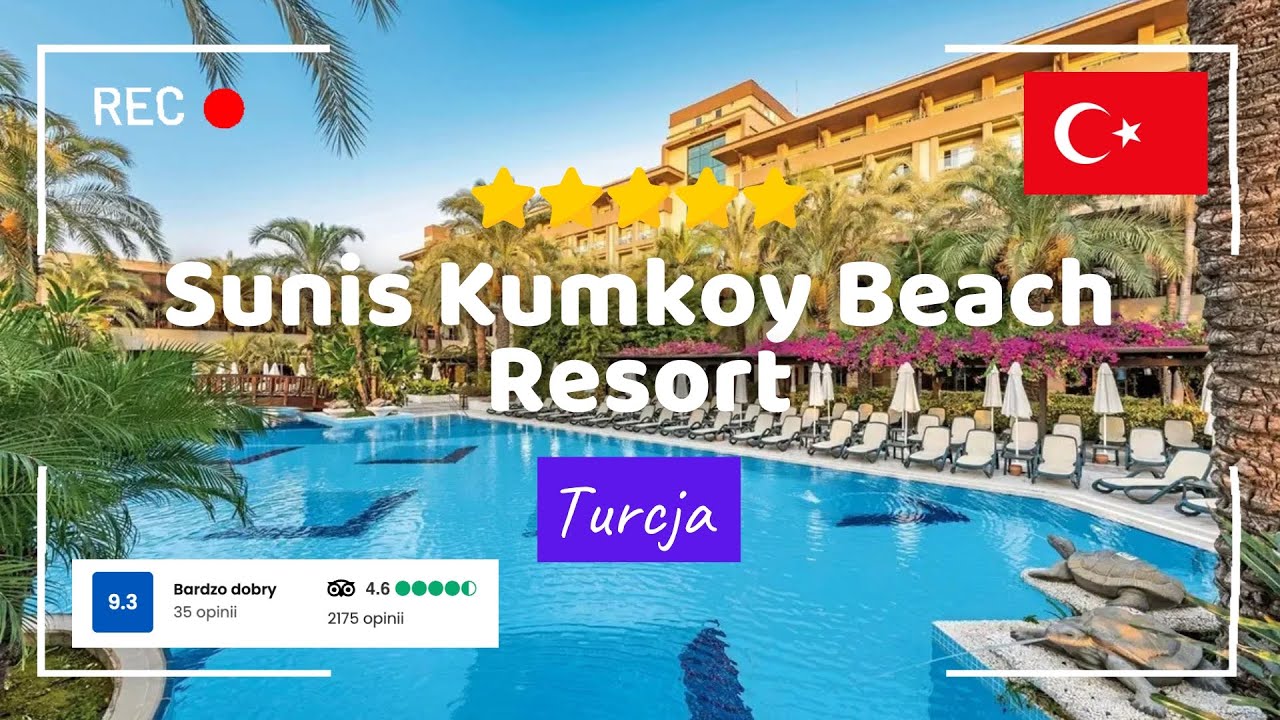 🇹🇷 Sunis Kumkoy Beach Resort 5* &ndash; luksusowy hotel dla rodzin z dziećmi i piękną plażą | Side, Turcja