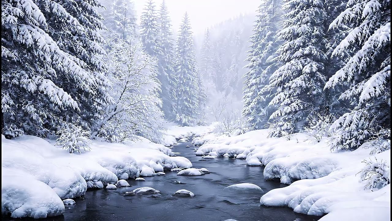 Snoow piano for  relax ❄️❄️