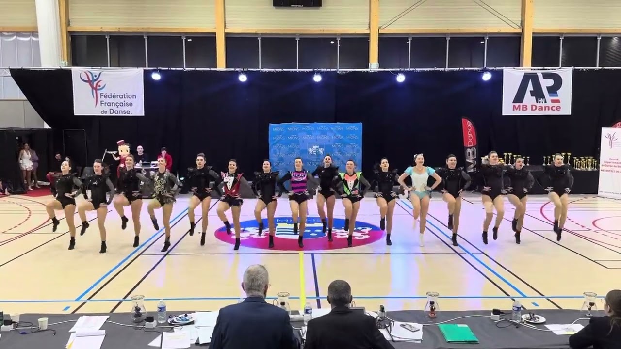 Élite finale formation ladies 1ere